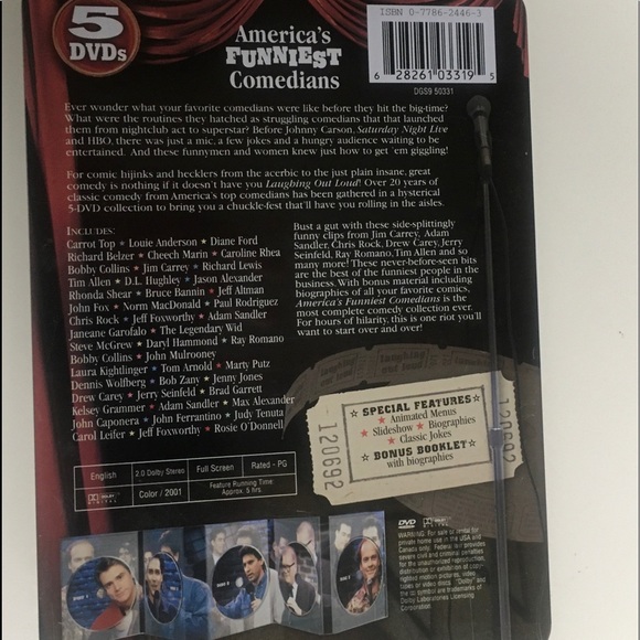 Laughing Out Loud America’s Funniest Comedians Set - Picture 2 of 8